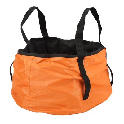 Outdoor Foldable Basin Round Rugged Wear Resistant Firm Reliable Portable Basin for Travel