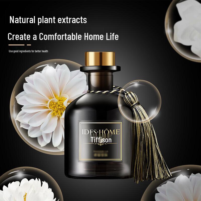 Diffie's Black Bottle Flameless Reed Diffuser