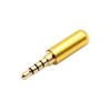 AUX Plug Welding Head 3.5 Jack Adapter Headphone Jack Plug 3.5mm Male Plug 3.5mm Audio Connector