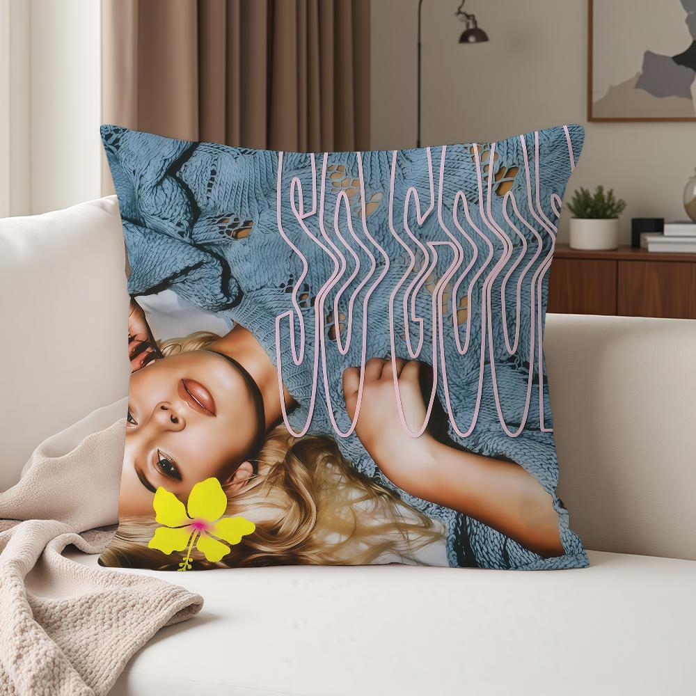 

Singer ZZara Larsson Midnight Sun Pillow Case Suitable For Bedrooms Living Rooms Cars Home Decoration 30cmx30cm