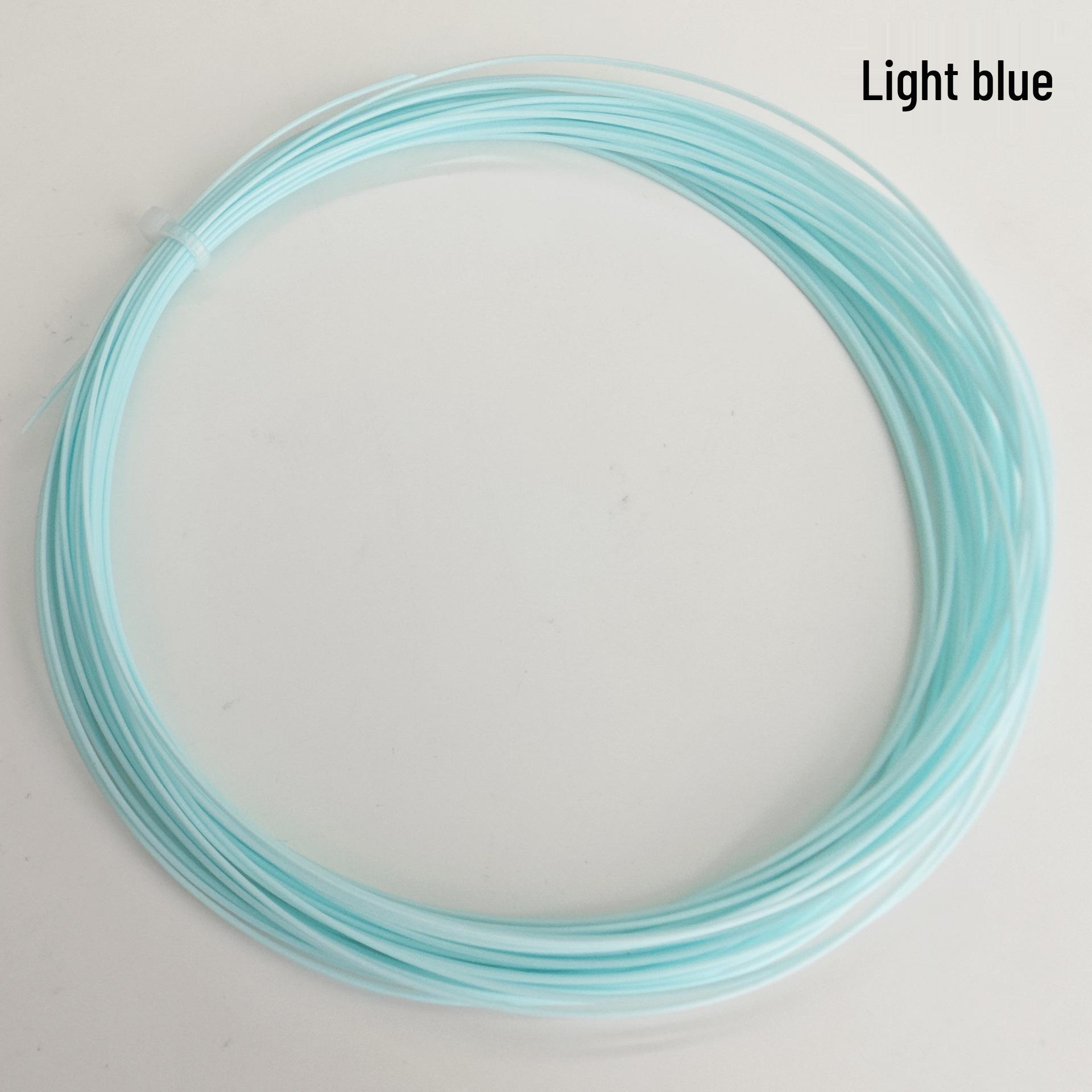 

Струна для бадминтонной ракетки 65 - 0,7 мм Высокое натяжение, Прочная эластичность для тренировок