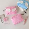 Women Wings Purse Small Makeup Case Useful Storage Bag Stationery Pouch Sweet Cartoon Angel Decor Portable Pocket Cute Mini Bag