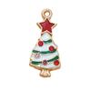 Christmas Tree Charms Jewelry Making Charms Pendant for Necklace Bracelet Earring Making Cristmas Stocking Stuffer