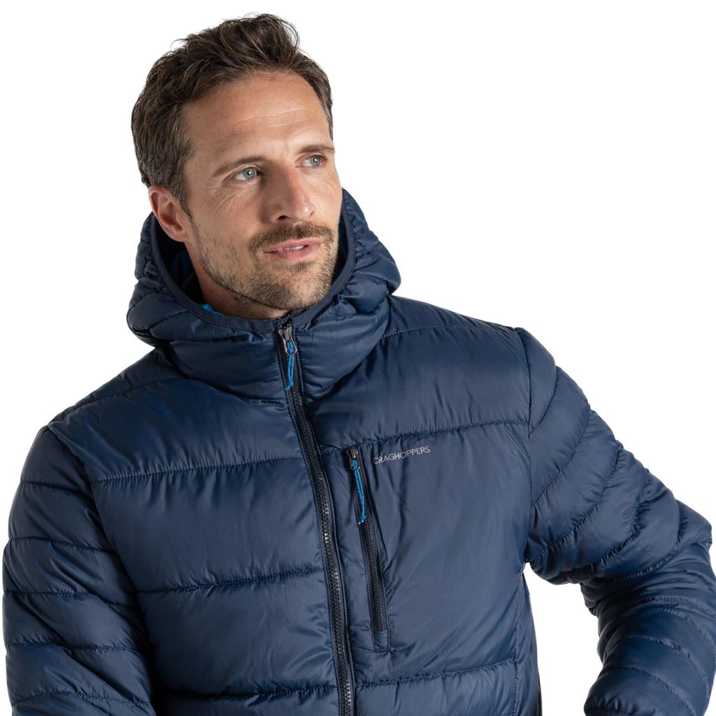 CRAGHOPPERS Wattierte Herren-Compresslite VIII-Kapuzenjacke