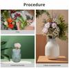 Silicone Grid Insert Flexible Floral Stem Holder For Floral Arrangements And Makeup Brush Storage