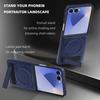 Samsung Z Flip7FE Magnetic Stand Crystal Shield Drop-proof Case