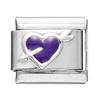 1pcs Fashion 3 Styles Heart Love Charms Italian Links Fit 9mm Bracelet Stainless Steel DIY Making Women Jewelry