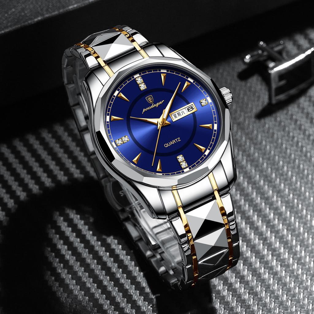 New TOP Brand Luxury Men's Watch With Box Men's Male Waterproof Men's Quartz Watches