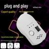Wireless Gas Leak Alarm with Concentration Display for Natural, LPG, and Coal Gas