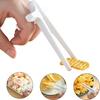 1/10pcs Plastic Finger Snack Clip for Games Player Snack Chopstick Holder Funny Chopsticks Gamer Clips Reusable Lazy Artifact