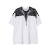 MB Gradient Wings T Shirt Men Women Loose Casual Short Sleeve Tee