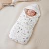 Four-Season Anti-Startle Swaddle: Class A Thickened Cotton Blanket for Newborns