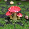 1/3Pcs/Set Simulated Mushroom Ornaments Garden Resin Flower Pots Decorated Moss Microlandscape Home Decoration Accessories