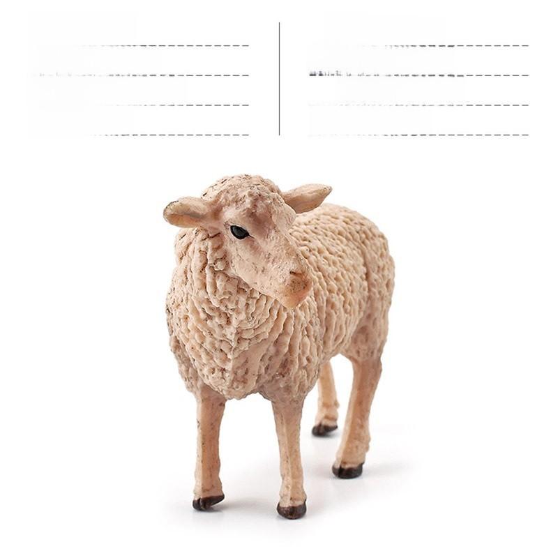 Donkey Alpaca Sheep Model Collection Pvc Figures For Home Decor And Educational Display