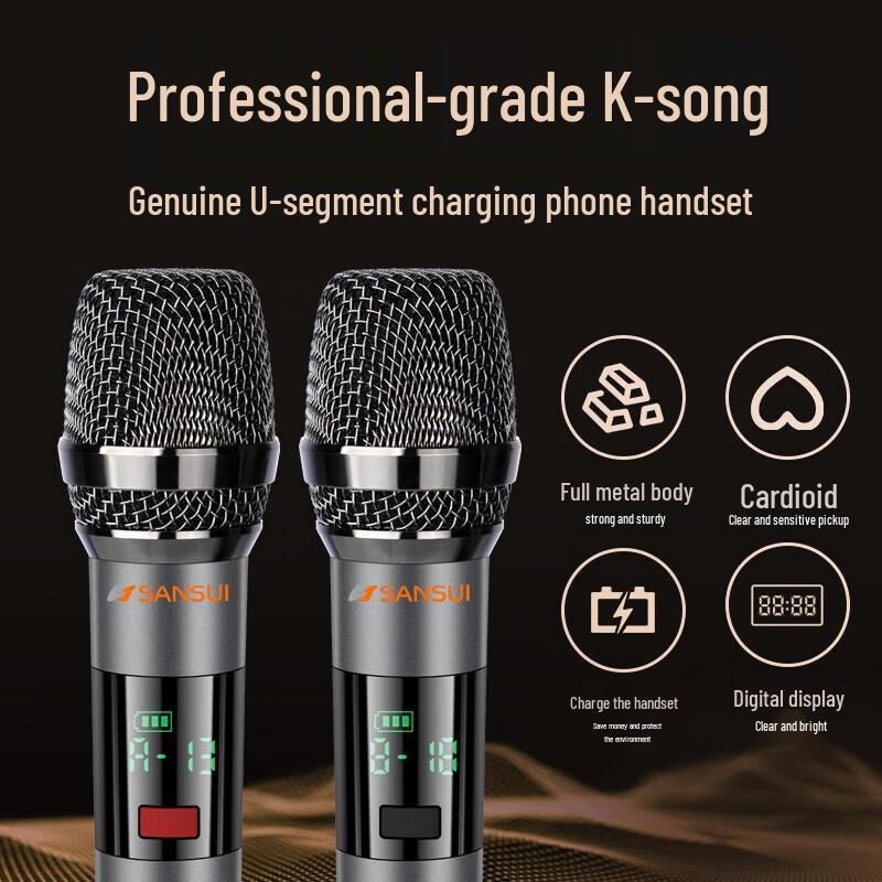 SANSUI DV-93P Home KTV Soundbar System CN Plug (adapter Included)