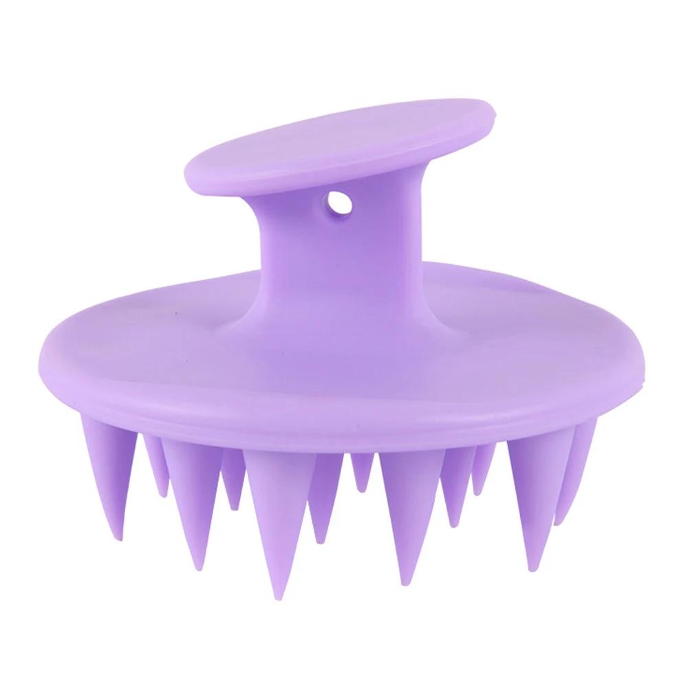 1pcs Silicone Scalp Hair Massage Brush Shampoo Massage Comb Bath Wash Hair Care Root Scalp Massager Shower Brush Salon Hair Tool