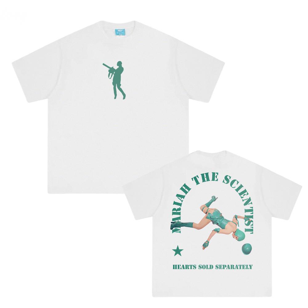 

Mariah The Scientist Shot Down Tee Same As Official Website Tee-shirt Graphic Printing Retro Casual Tshirt Unisex 100%CottonTops XS белый