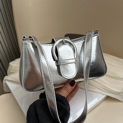 Luxury Handbags Designer Women's Shoulder Bag For Gifts  Solid Color Fashion Versatile Crossbody Underarm Bags
