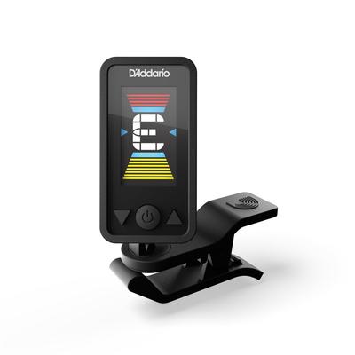 D'Addario PW-CT-28 Rechargeable Eclipse Headstock Tuner for Cello and Double Bass Chromatic Tuner Full Color Display