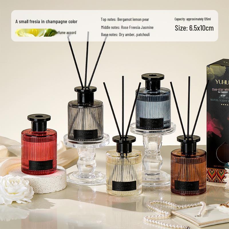 Femstjernet Hotel Aromaterapi Rattan Diffuser: Luksuriøs, Langvarig Let Duft til Dit Soveværelse.