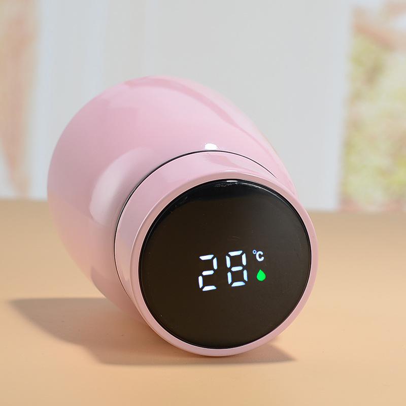 300ml Nerezový Termohrnek s Chytrým LED Displejem Teploty Láhev na Vodu Vakuové Termosky Izolovaný Hrnek Hrnček na Kávu na Čaj Mléko