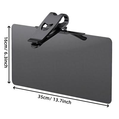 1pc Large Car Sun Visor Extender - Blocking & Glare, Adjustable Sun Shield with Buckle Closure, for SUVs, Trucks