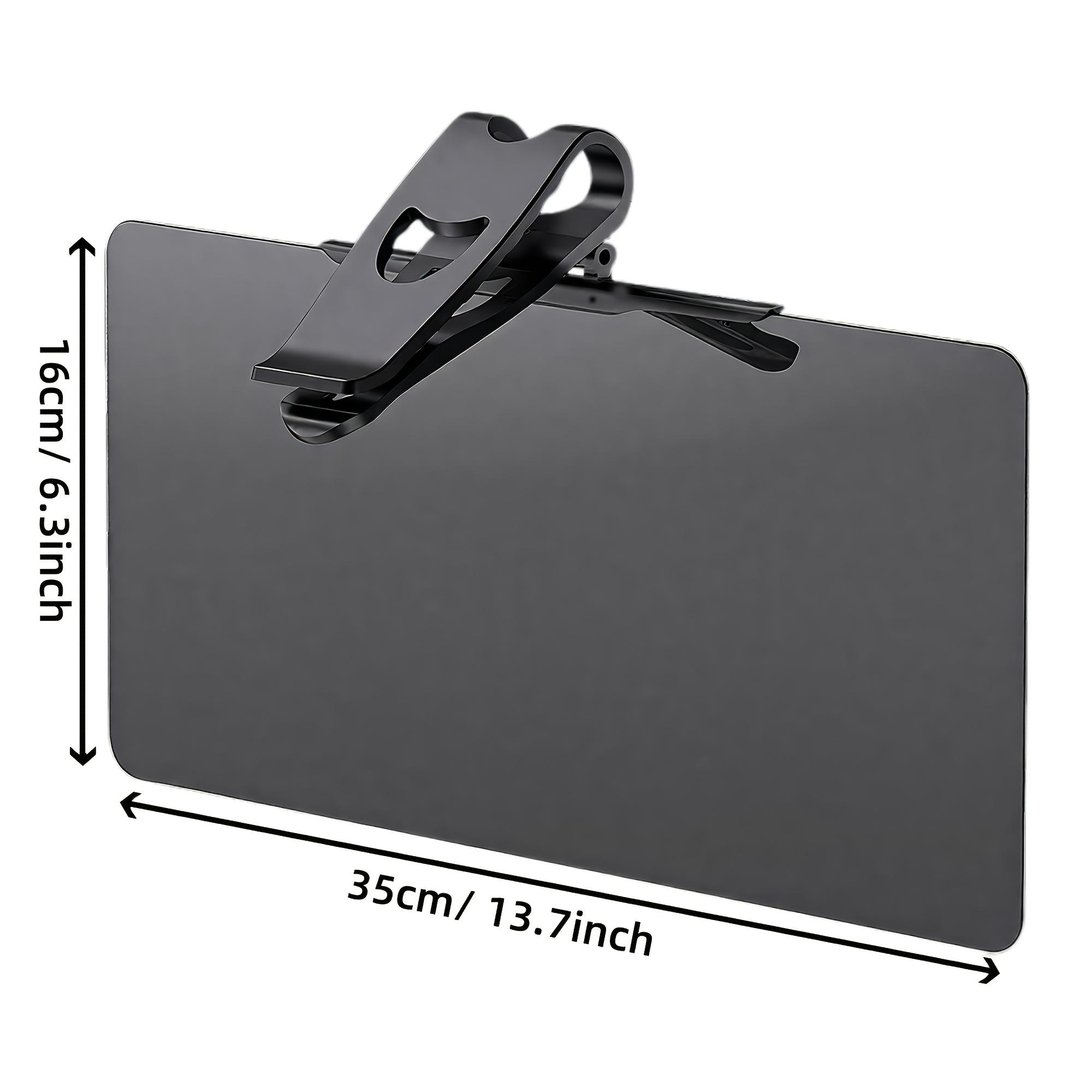 

1pc Large Car Sun Visor Extender - Blocking & Glare, Adjustable Sun Shield with Buckle Closure, for SUVs, Trucks чёрный
