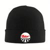 LOGO FENDT Warm Knitted Cap Fashion Bonnet Hat Autumn Winter Outdoor Beanies Hats for Unisex Women Adult
