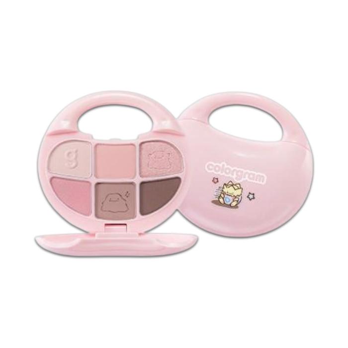 Colorgram x Pokémon Ditto Pocket Ring Eye Palette 02 Fresh Strawberry Limited Edition 02 Fresh Strawberry