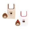 Tees Factory Monchhichi Plush Eco Bag, Monchhichi-kun, H465 x W260mm, MC-5527249MK