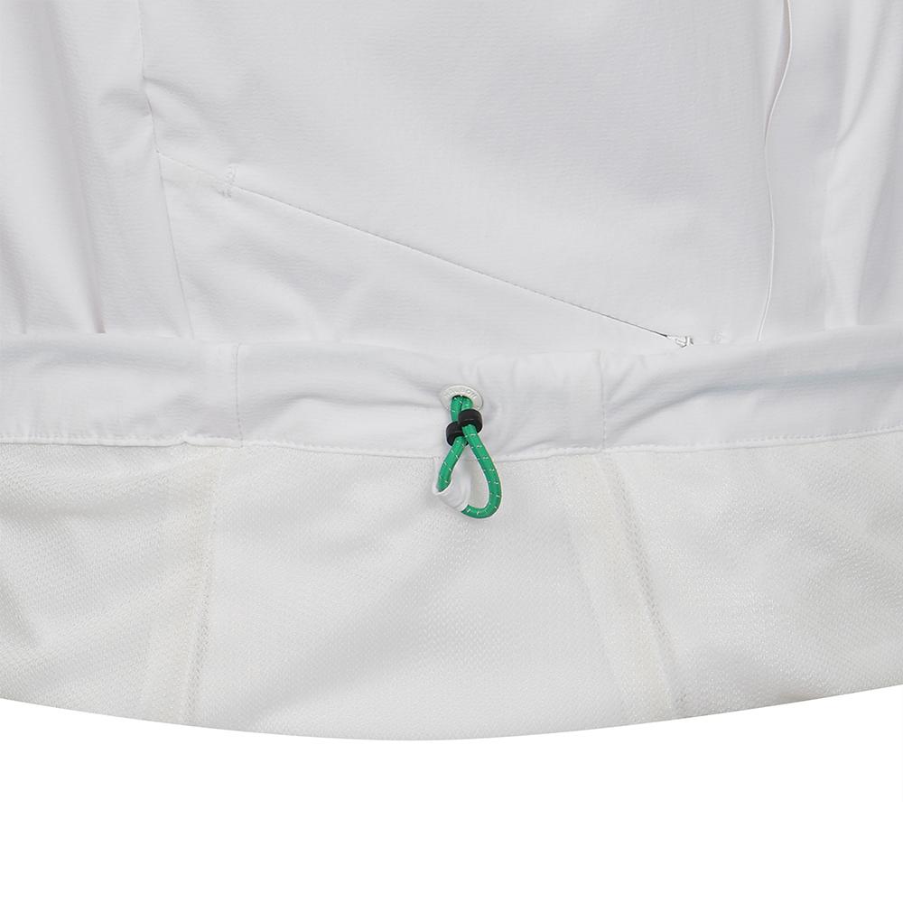 MALBON GOLF Performance Short Sleeve Anorak White (Man)