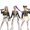 Anime Film Kinder Kpop Dämonenjäger Cosplay Rumi Zoey Mira Cosplay Anzug Kleidung KPop Rumi Zoey Cosplay Kostüm 3D-Druck Kostüm