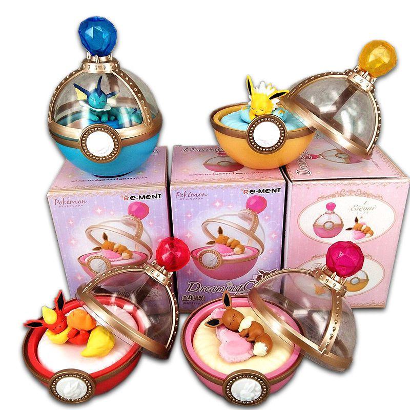 Evolutions In Eevee Sylveon Vaporeon Action Figure Kid Toy Doll
