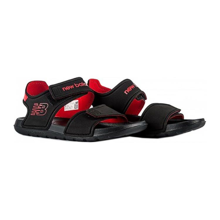 New Balance Breathable Soft Sole Comfortable Sandals Kids Sandals Black Red YOSPSDCA