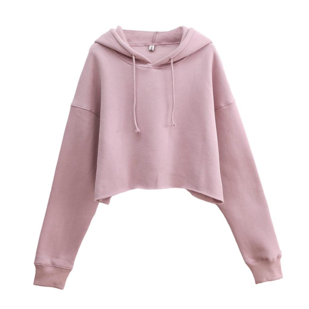 Girl Sports Hoodie With Fleece Lining For Casual Streetwear Comfort