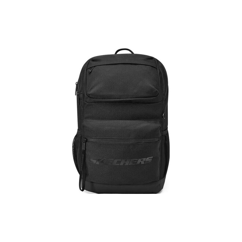 Skechers Fashion Trend Casual Sports Fabric Backpack Large Unisex Backpacks Black L323U014-0018 Black,Large