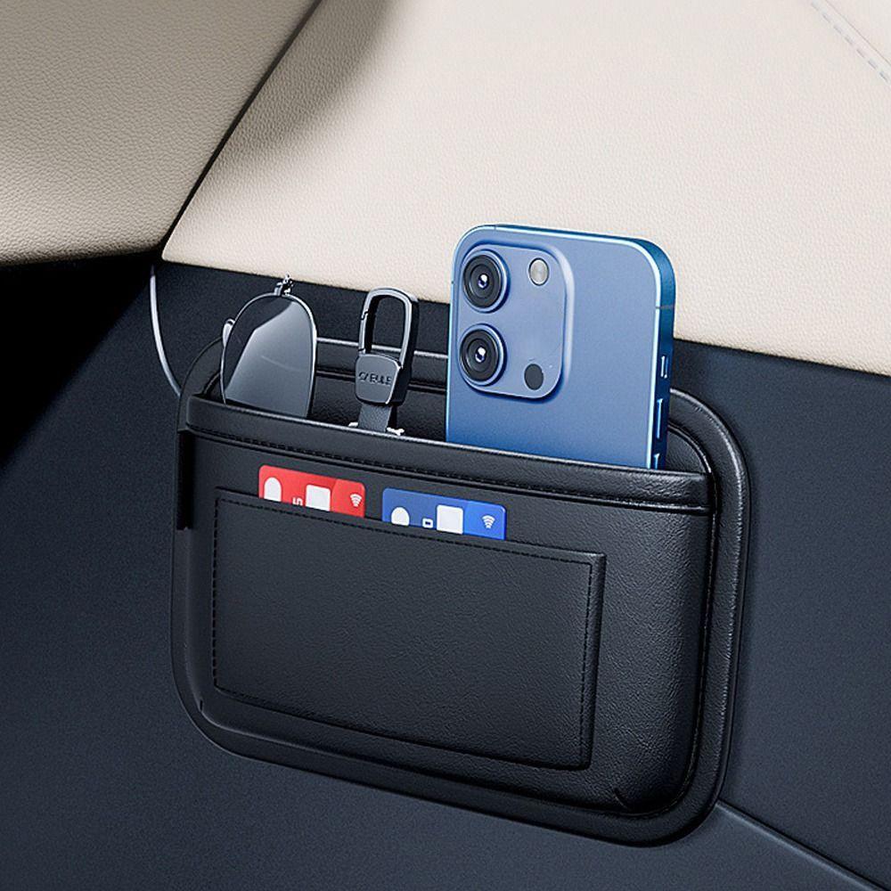 Reserved Car Organizer Storage Bag Save Space Car Purse Bag  Receipts  Card