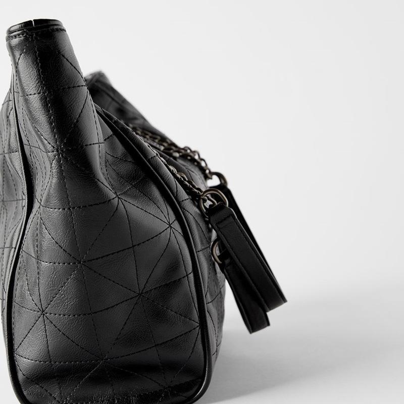 New All Matching Fashionable Handbags Simple Casual Women's Shoulder Bags Diamond Grid Chain High Quality Large Capacity Bags