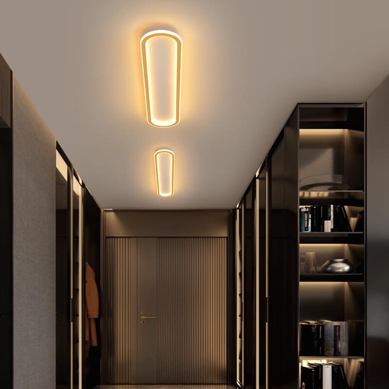 OEING Modern 120cm Black+White LED Ceiling Light