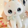 Cartoon Bow Cat Plush Fluffy Animal Stuff Doll Stuffed Toys Pink Cat Plush Toy  Children's Toys