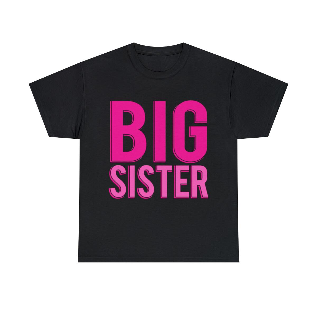 Big Sister Graphic Tee Shirt, S-5XL S