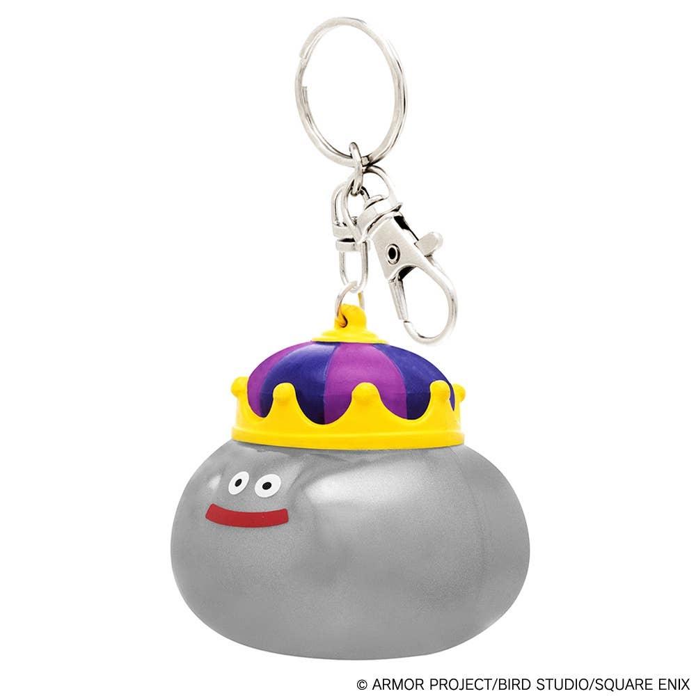 Dragon Quest  Dragon Warrior  Smile Slime Balloon Mascot Keychain Metal King