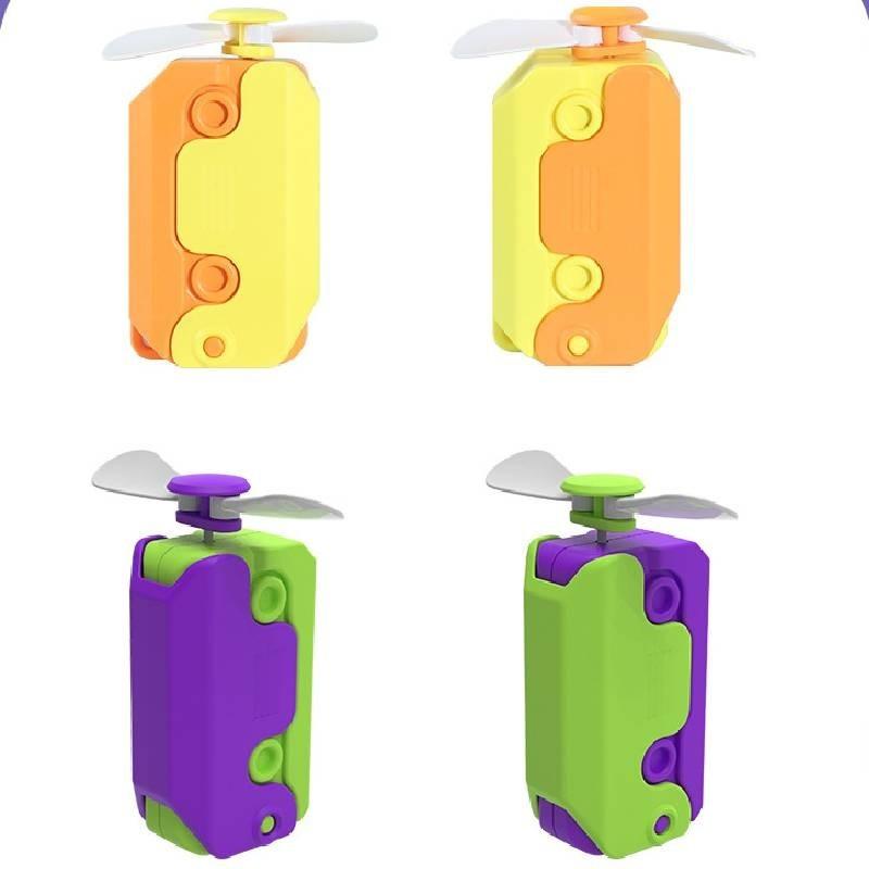 Cute Mini Radish Handheld Usb Rechargeable Portable Fan With Strong Wind Power