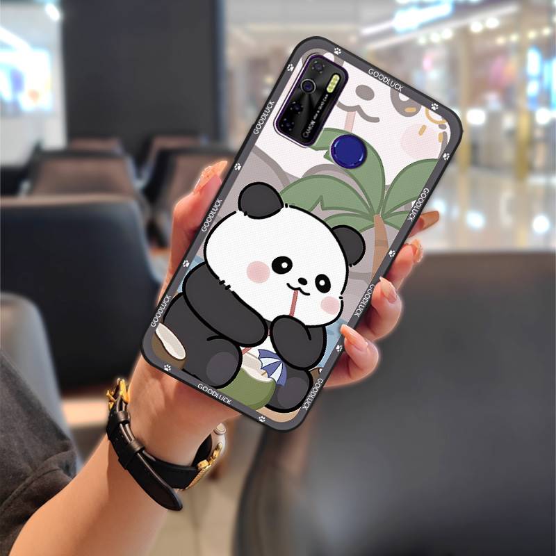Durable Phone Pouch Phone Case For Tecno Camon15/15Air/16S/KD7H/CD6/CD7/Spark5/5Pro Anti-knock Graffiti Cartoon Silicone