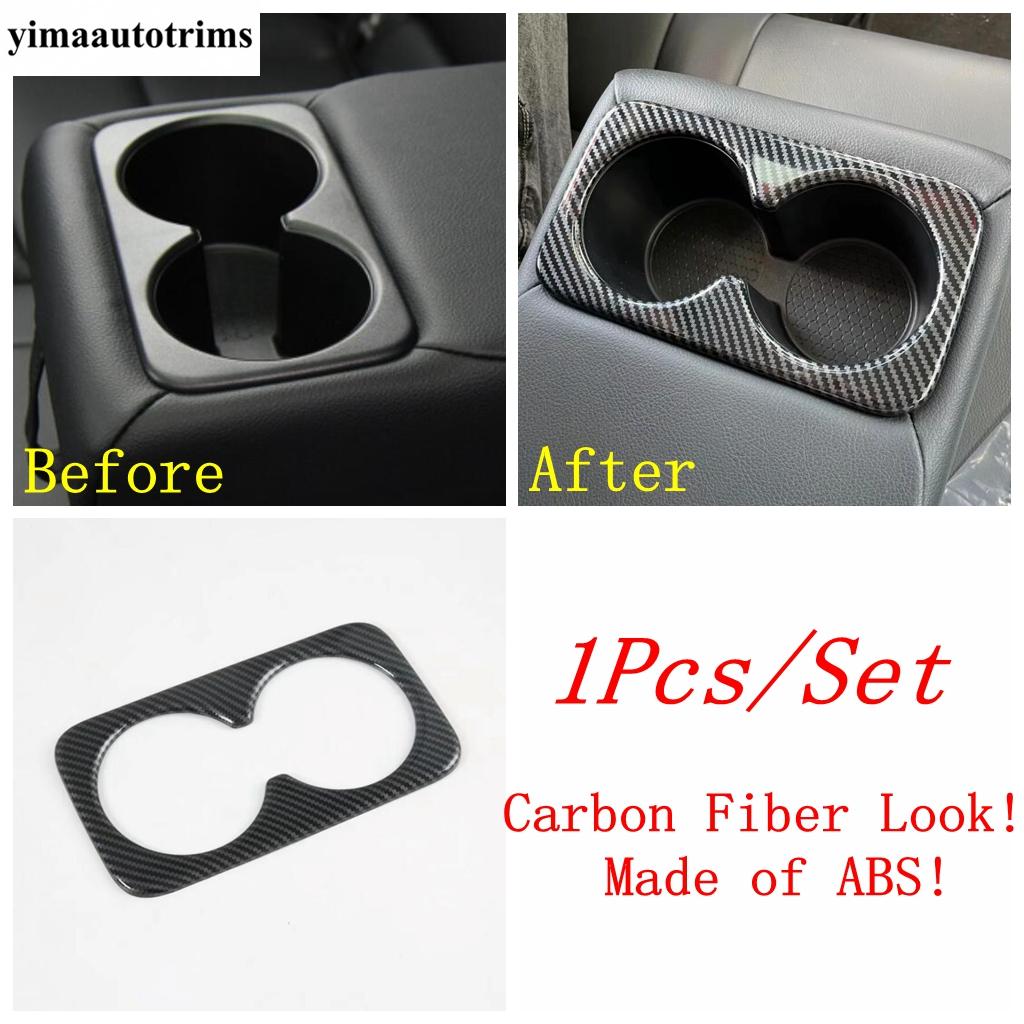 For Nissan X-Trail X Trail / Rogue T33  - 2026 AC Air Vent Steering Wheel Gear Water Cup Cover Trim Carbon Fiber Accessories