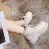 Fashion AIYUQI Women Booties Genuine Leather 2025 Winter New Platform Ankle Boots Women Retro Fleece Round-toe Fashion Boots Women