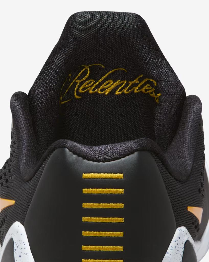 IH1401-002 Nike Kobe 9 Elite Low EM Protro Black White University Gold (Men's)