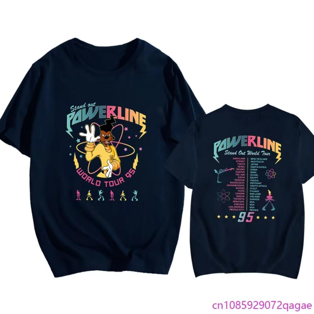 Retro Powerline Stand Out World Tour 95 Shirt Vintage A Movie Powerline Shirt Unisexs Cotton Unisex