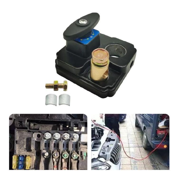 Car Battery Disconnect Switch Isolator 12V 24V 100A Battery Terminals Switch Cut Off Switch Auto Part Universal for Car