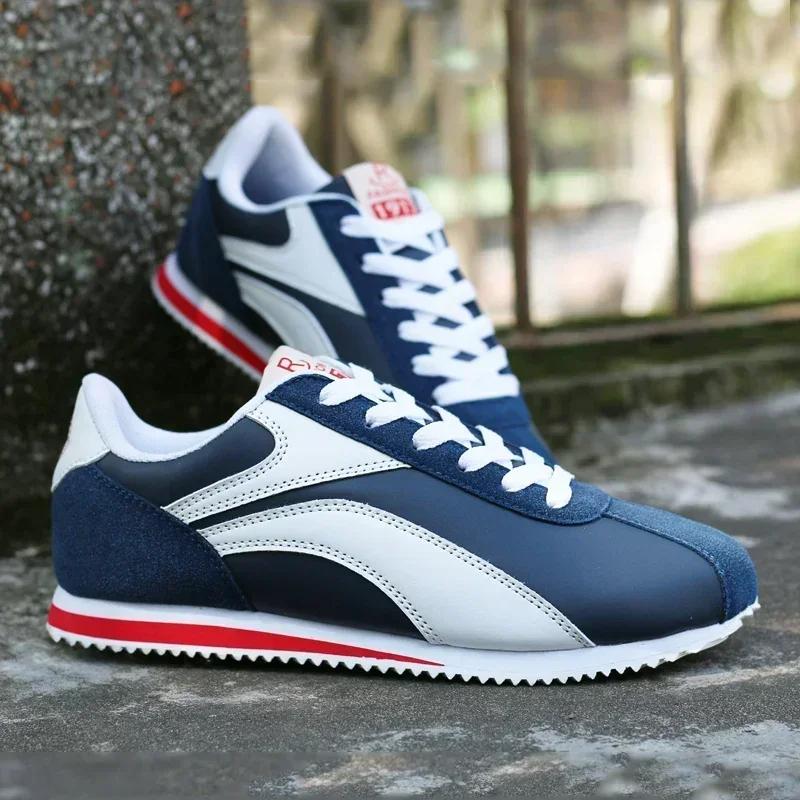 Prodyšné Pánské Ležérní Boty Pánské Lehké Maratonské Běžecké Boty Síťované Tenisky Pohodlné Joggingové Sportovní Boty Zapatos